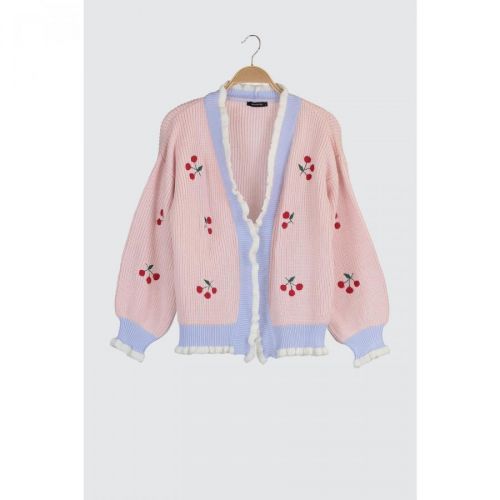 Dámský kardigan Trendyol Embroidered