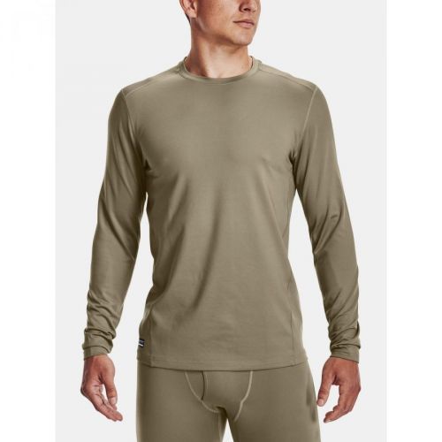 Under Armour Tričko Tac Crew CGI Base-BRN - Pánské