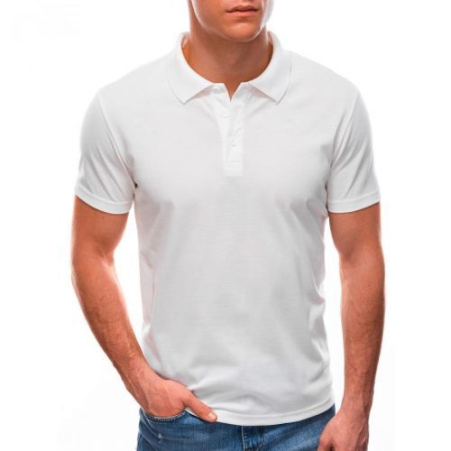 Edoti Men's plain polo shirt S1600
