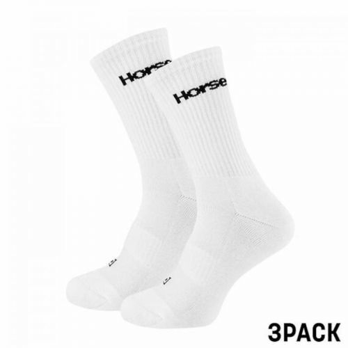 3PACK socks Horsefeathers white (AA1077B)