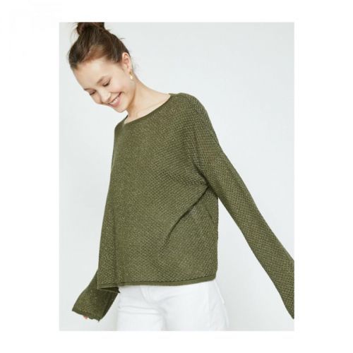 Koton Women's Green Sweater