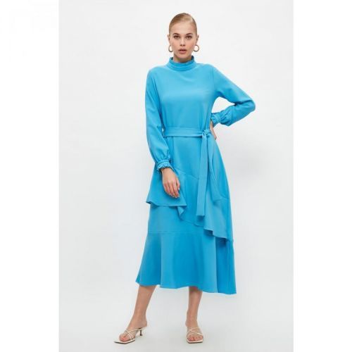 Dámské šaty Trendyol Ecru