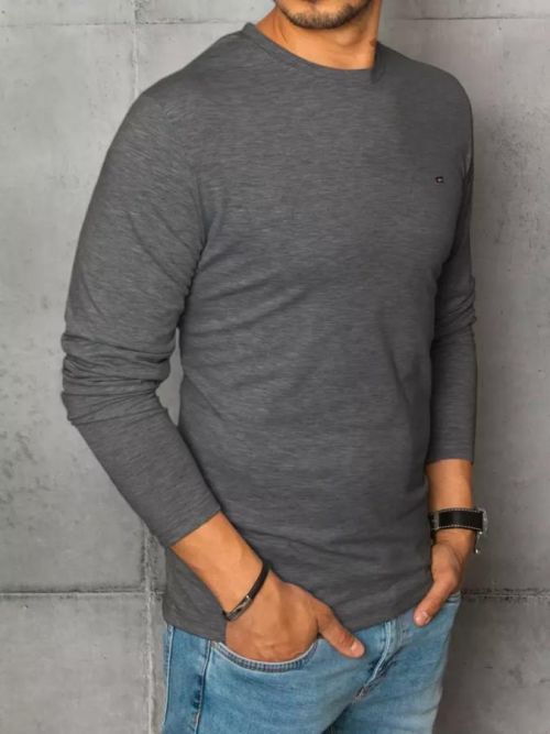 Men's long sleeve anthracite Dstreet LX0535