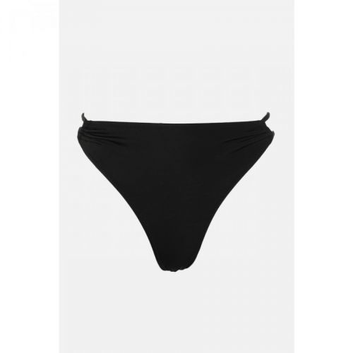 Trendyol Black Cut-Out Detailed Bikini Bottom