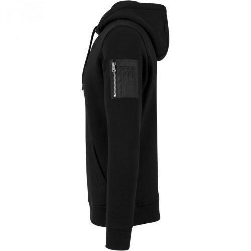 Sweat Bomber Hoody black