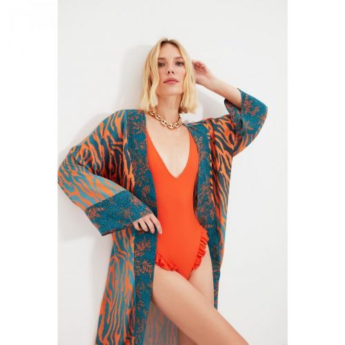 dámské kimono Trendyol Patterned