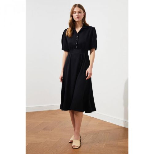 Dámské šaty Trendyol Button Detail