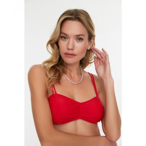 Dámské plavky vrchní díl Trendyol Pleated