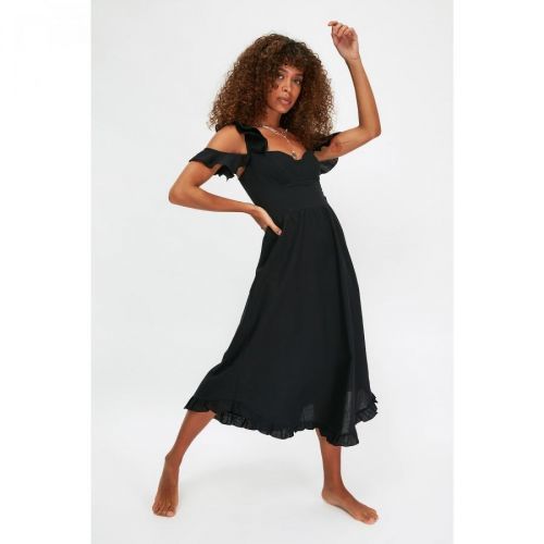 dámské šaty Trendyol Ruffle
