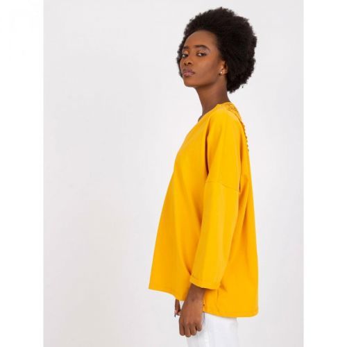 Women's white and green checked shirt