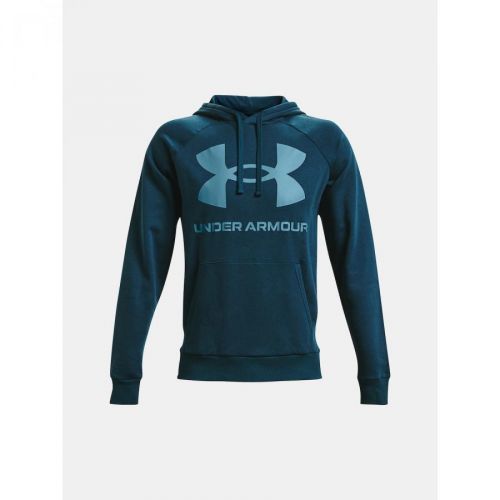 Under Armour Mikina UA Rival Fleece Big Logo HD-BLU - Pánské