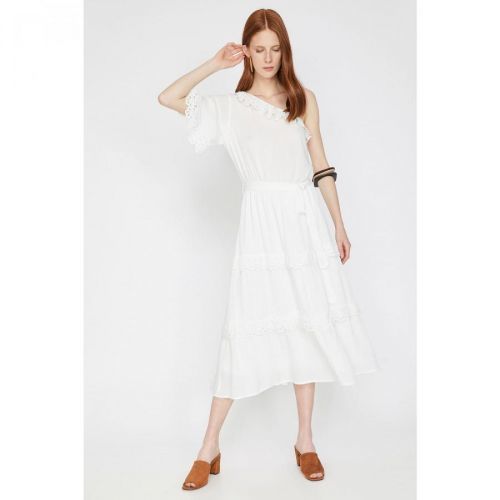 Koton The Summer White Dress - White Summer Dress