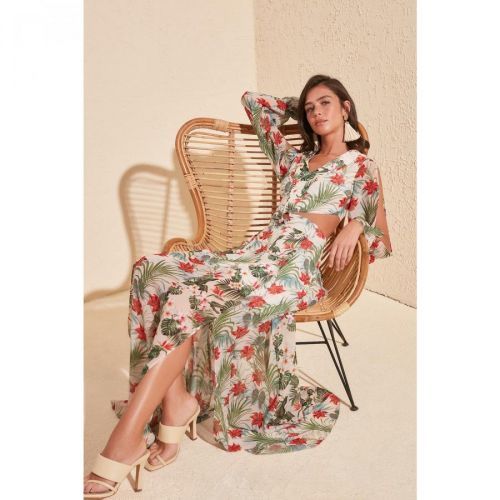 Dámské šaty Trendyol Floral Pattern