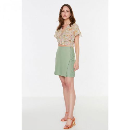 Dámské kraťasy Trendyol Zipper detailed