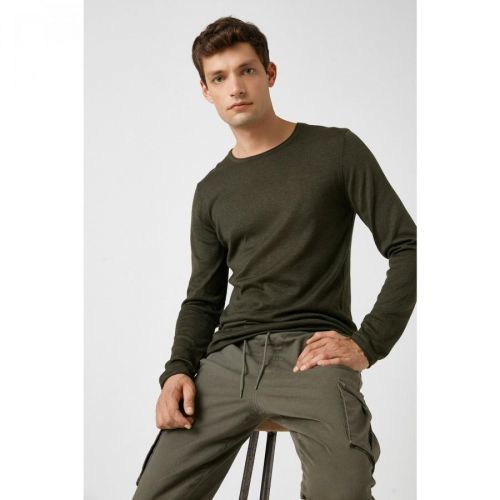 Koton Basic Long Sleeve Crew Neck Knitwear Sweater