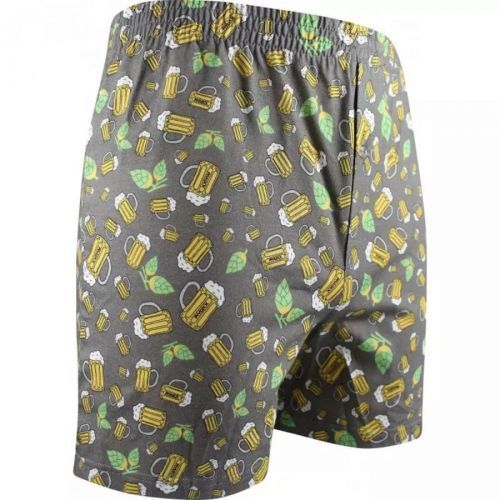 Men's shorts VoXX multicolored (Karlos - beer small / gray)