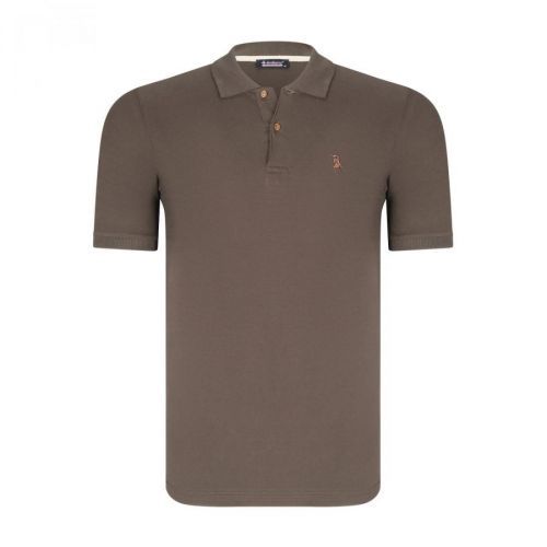 Men's polo shirt dewberry T8561