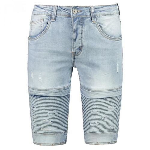 Men's denim blue shorts SX1219