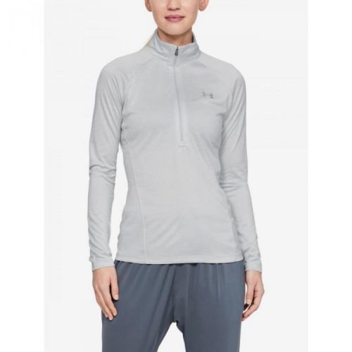 Under Armour Tričko Tech 1/2 Zip - Twist-Gry - Dámské