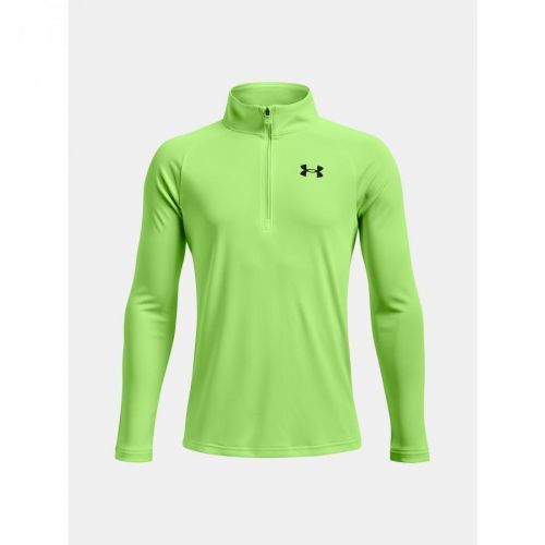 Under Armour Tričko UA Tech 2.0 1/2 Zip-GRN - Kluci