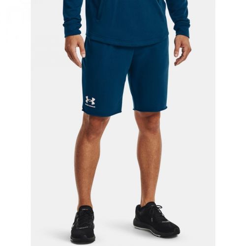 Under Armour Kraťasy UA RIVAL TERRY SHORT-BLU - Pánské