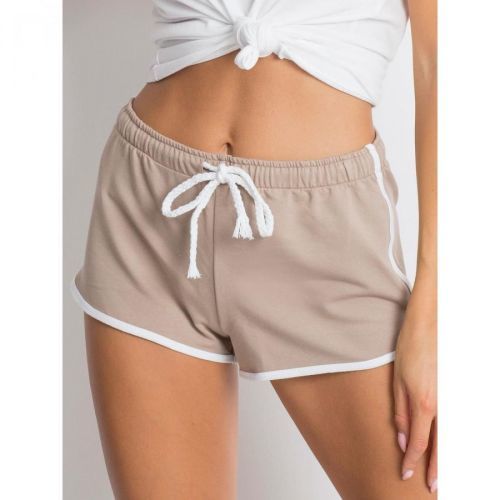 Beige sweat shorts