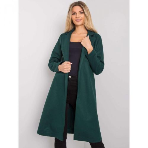 RUE PARIS Ladies' dark green coat
