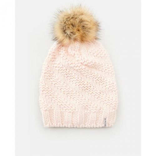 Winter hat Rip Curl PARADISE POM POM BEANIE Light Pink