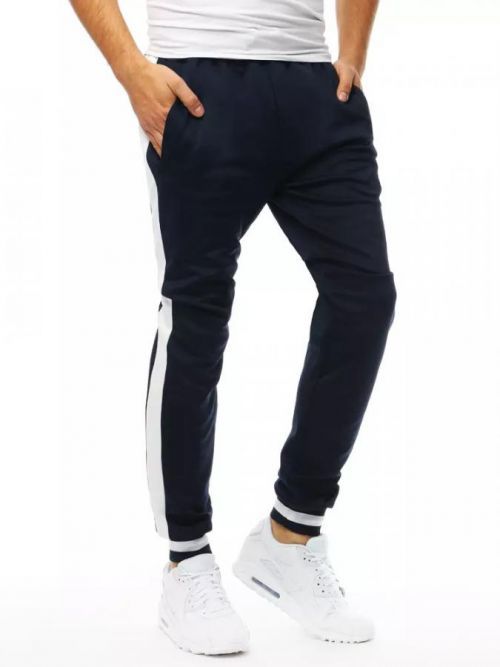 Men's navy blue sweatpants Dstreet UX3361