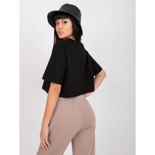 White cotton blouse with a welt