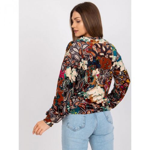 Women's black and white striped nightgown