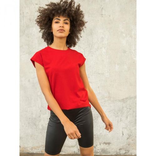 FOR FITNESS women's red t-shirt