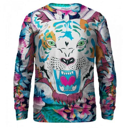 Bittersweet Paris Unisex's Flower Tiger Sweater S-Pc Bsp065