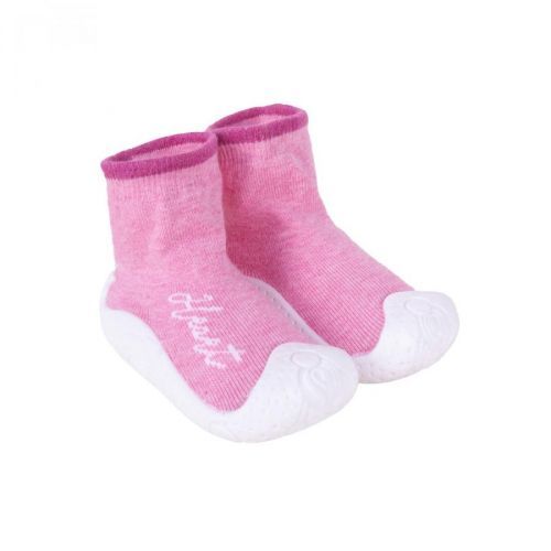 Yoclub Kids's Baby Girls' Anti-skid Socks With Rubber Sole OBO-0136G-AA0B