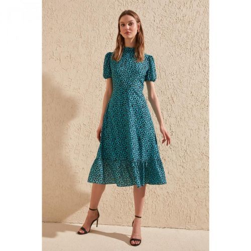 Dámské šaty Trendyol Polka-dot detailed