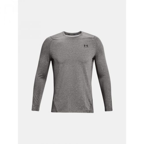 Under Armour Tričko CG Armour Fitted Crew-GRY - Pánské