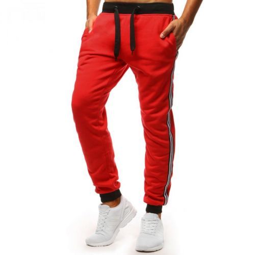 Red men's sweatpants UX3536