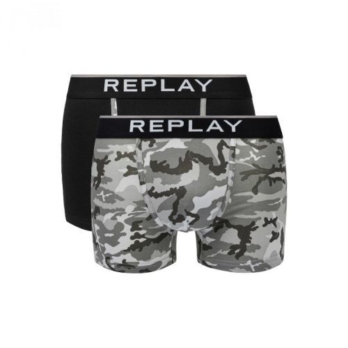 Pánské boxerky Replay Style 8 Cuff