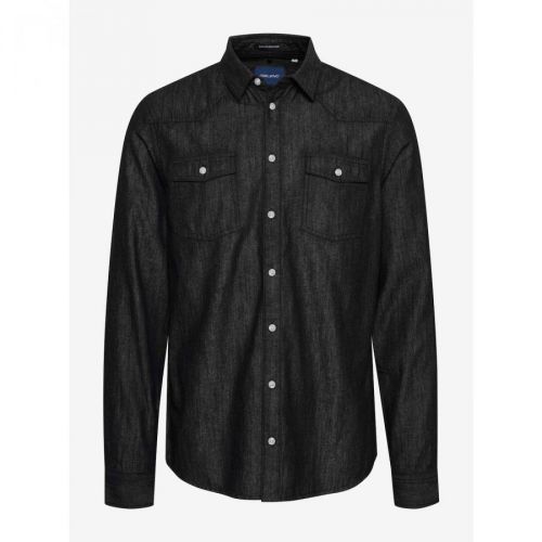 Černá džínová košile Blend - Pánské