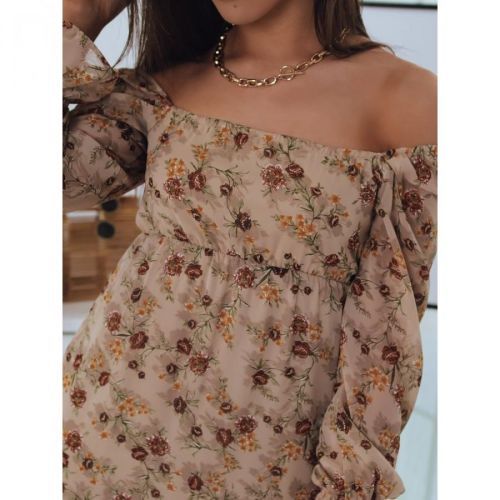 Beige dress Dstreet EY1690