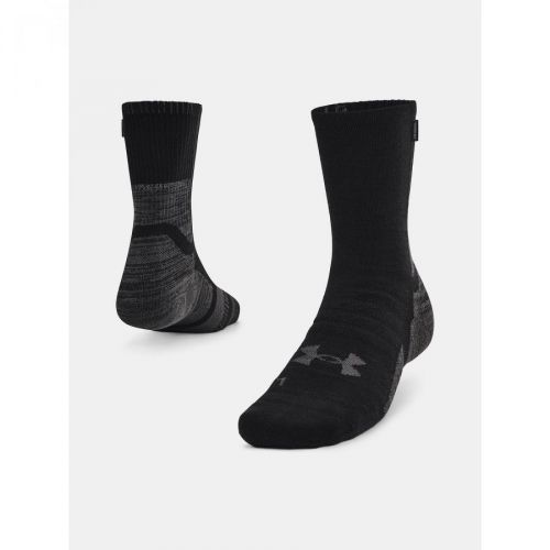 Under Armour Ponožky UA ArmourDry Run Wool-BLK - unisex