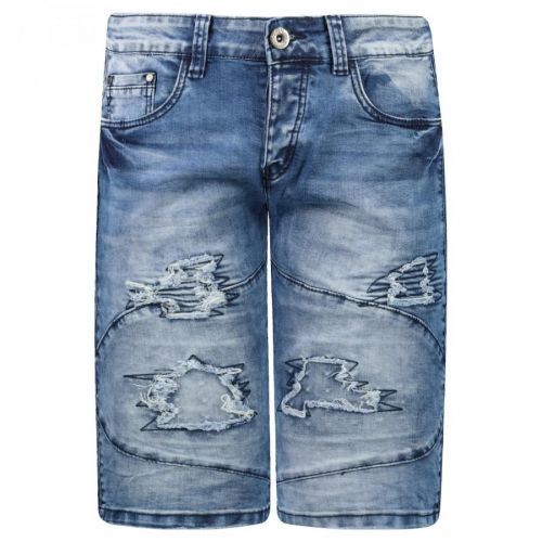 Men's denim blue shorts SX1281