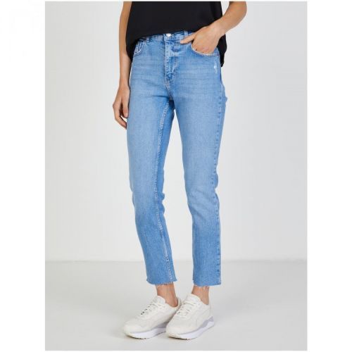 Světle modré dámské zkrácené skinny fit džíny TALLY WEiJL - Dámské