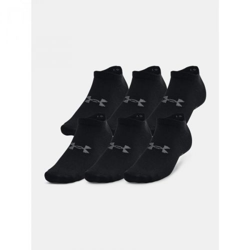 Under Armour Ponožky UA Essential No Show 6pk-BLK - unisex
