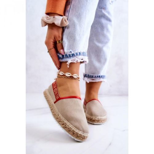 Slip-on espadrilles Big Star JJ274879 Beige