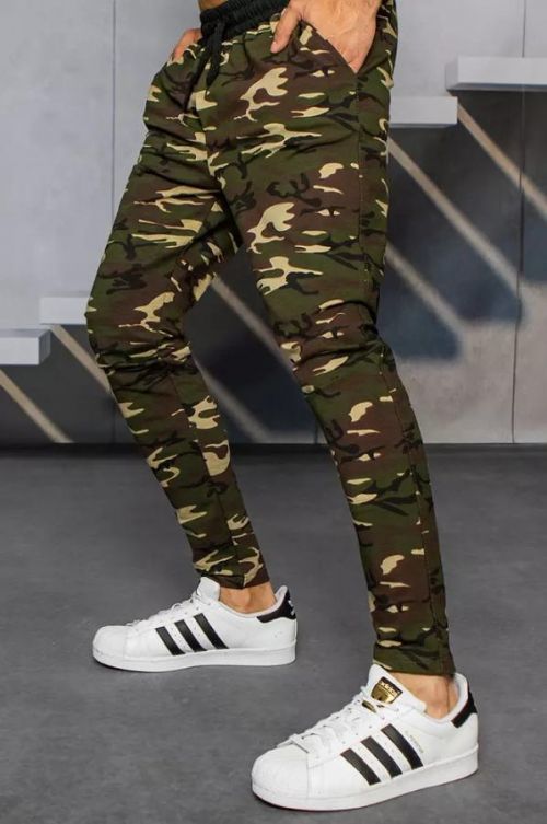 Men's brown sweatpants Dstreet UX3319