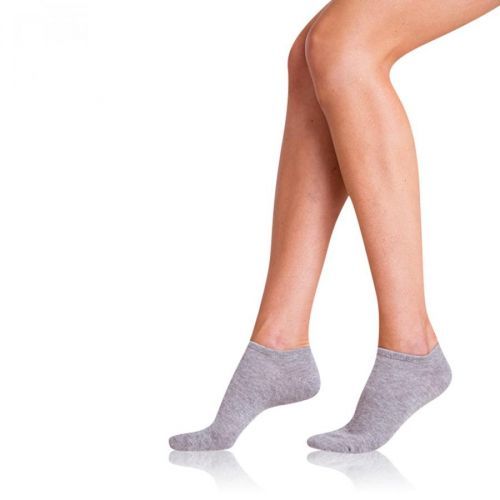 Bellinda 
COTTON IN-SHOE SOCKS 2x - Women's Short Socks 2 Pairs - Grey