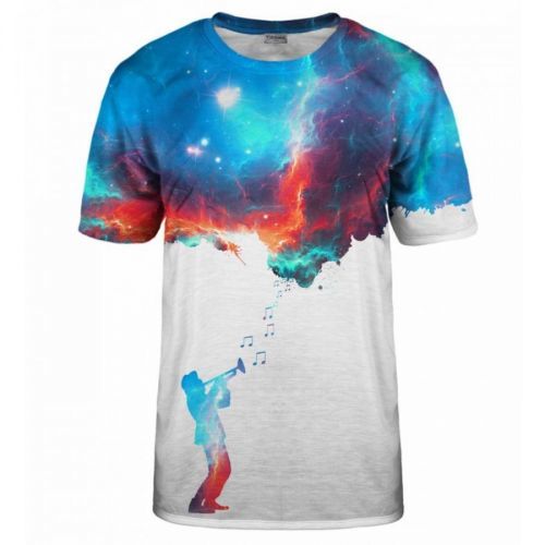 Bittersweet Paris Unisex's Galaxy Music T-Shirt Tsh Bsp262