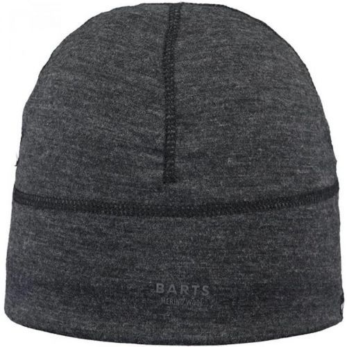 Winter hat Barts MERINO FITTED BEANIE Dark Heather