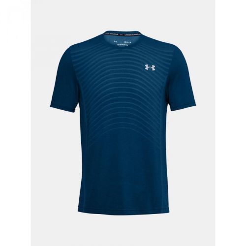 Under Armour Tričko UA Seamless Wave SS-BLU - Pánské